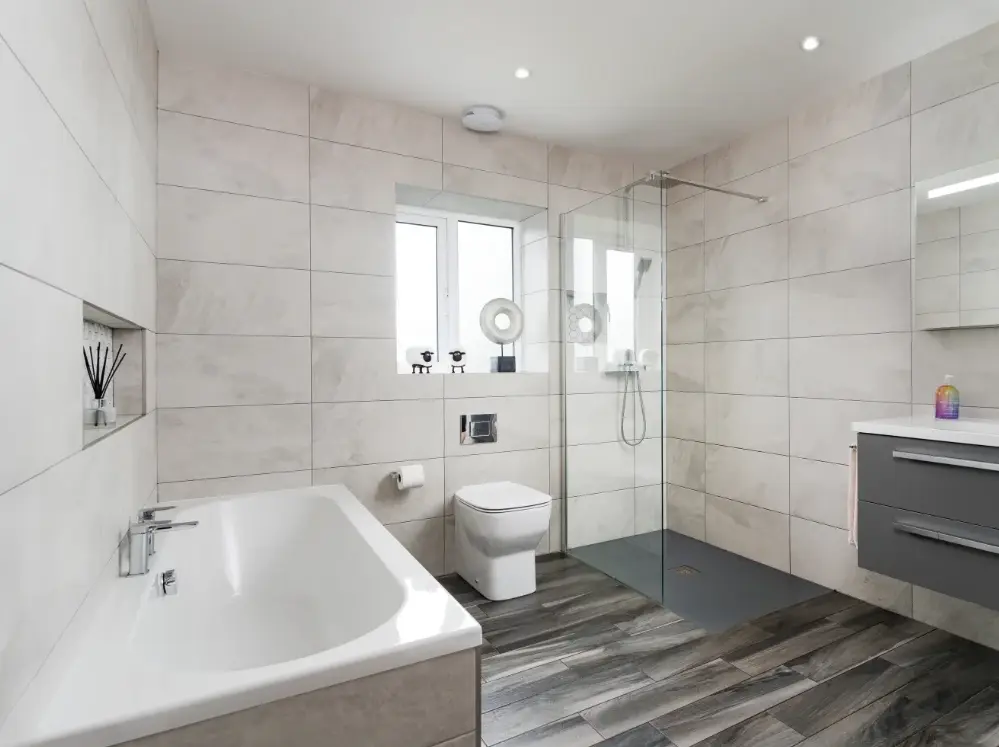 Luxury bathroom renovation